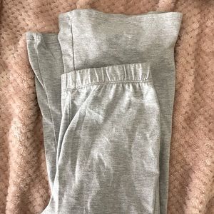 Fashion Nova grey flared leggings